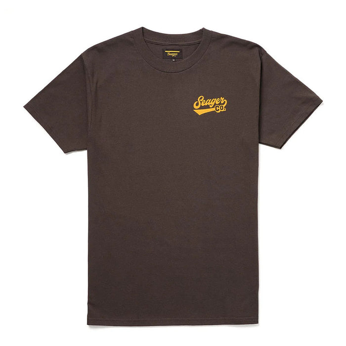 Seager Inc Men's Backyard Brown Tee Shirt
