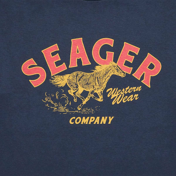 Seager Inc Men's Heritage Navy Tee Shirt