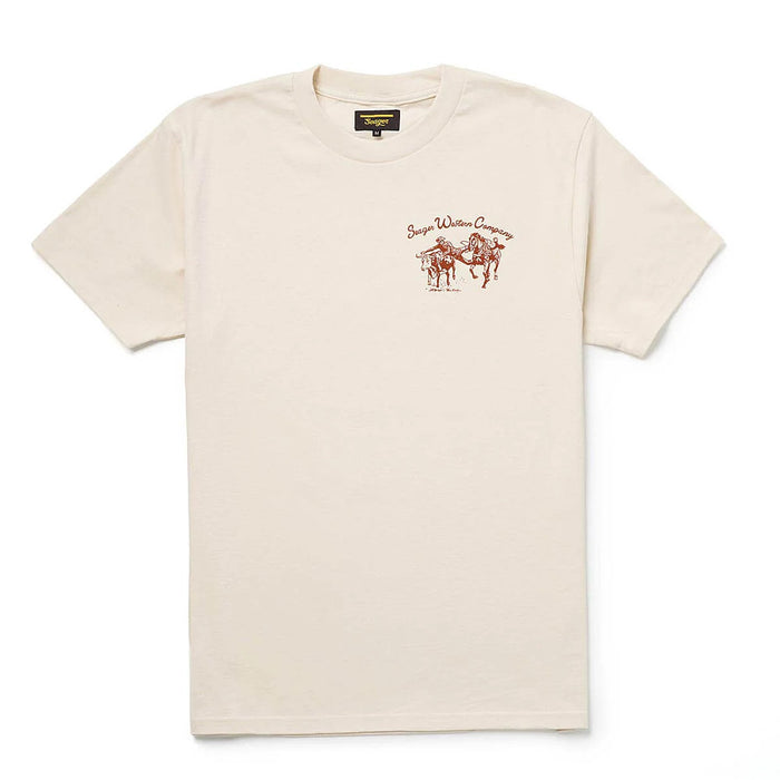 Seager Inc Men's Los Rios White Tee Shirt