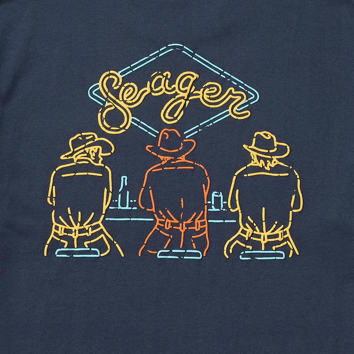 Seager Inc Men's Navy Honky Tonk Tee Shirt