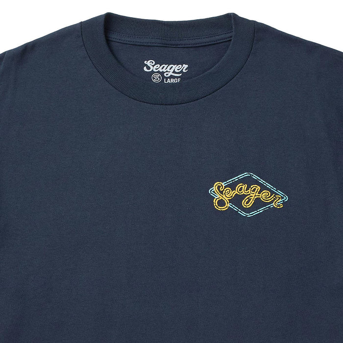 Seager Inc Men's Navy Honky Tonk Tee Shirt