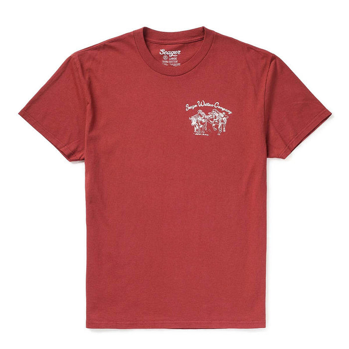 Seager Inc Men's Roasted Red Los Rios Tee Shirt