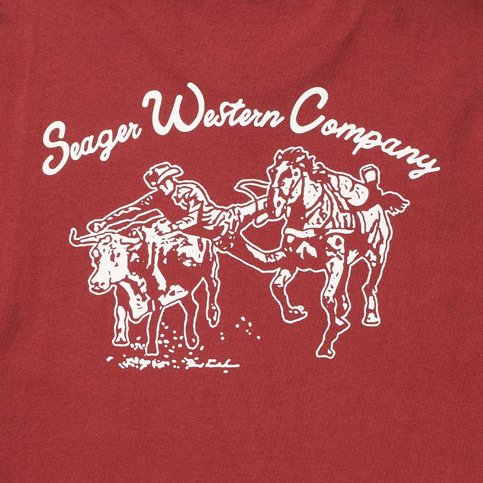 Seager Inc Men's Roasted Red Los Rios Tee Shirt