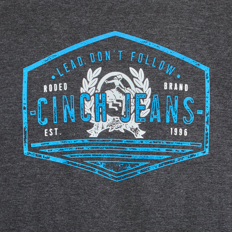 Cinch Men's Heather Black Graphic T-Shirt
