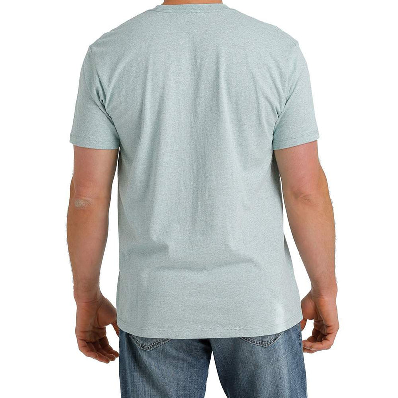 Cinch Men's Turquoise Desert Scene Graphic