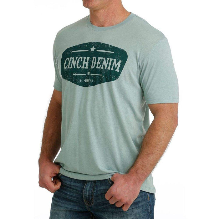 Cinch Men's Mint Graphic Tee