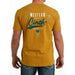 Cinch Men's Mustard Graphic Tee