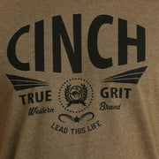 Cinch Men's Brown True Grit Tee