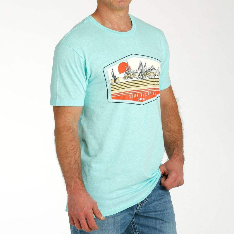 Cinch Men's Blue T-Shirt