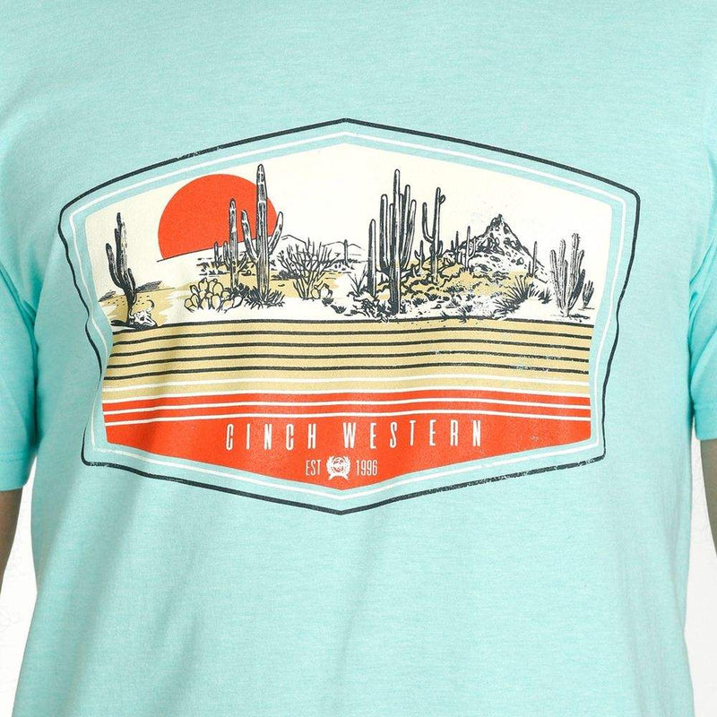 Cinch Men's Blue T-Shirt