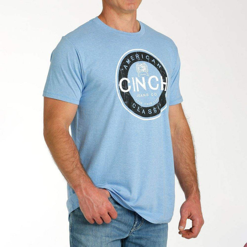 Cinch Men's Blue Coin T-Shirt
