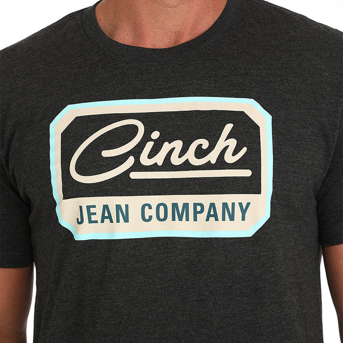 Cinch Mens Jean Logo Black Short Sleeve T-Shirt