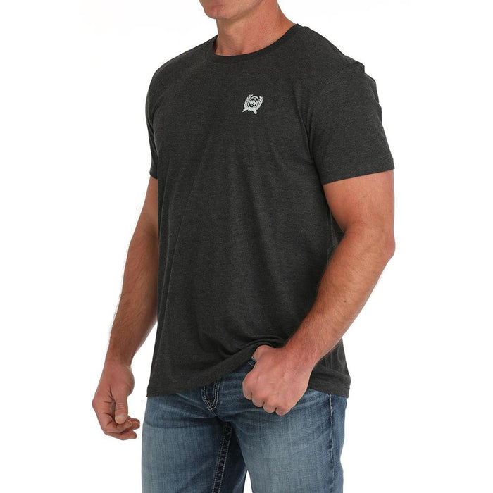 Cinch Men's Logo Black Tee Shirt