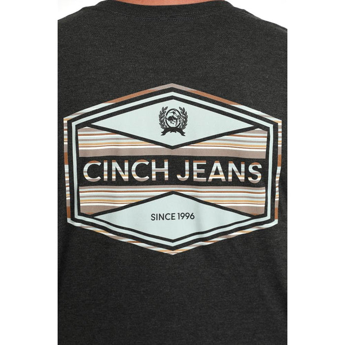 Cinch Men's Logo Black Tee Shirt