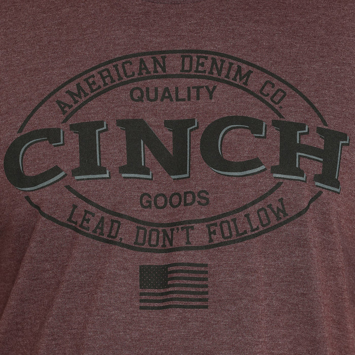 Cinch Men's American Denim Tee