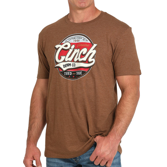 Cinch Men's Brown Tried and True Tee Shirt