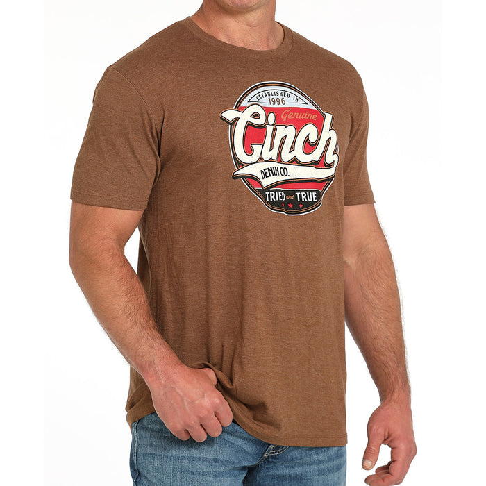 Cinch Men's Brown Tried and True Tee Shirt