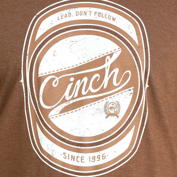 Cinch Men's Brown Lead Don't Follow Tee Shirt
