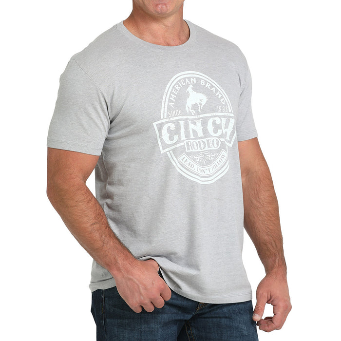 Cinch Men's American Brand Grey Tee Shirt