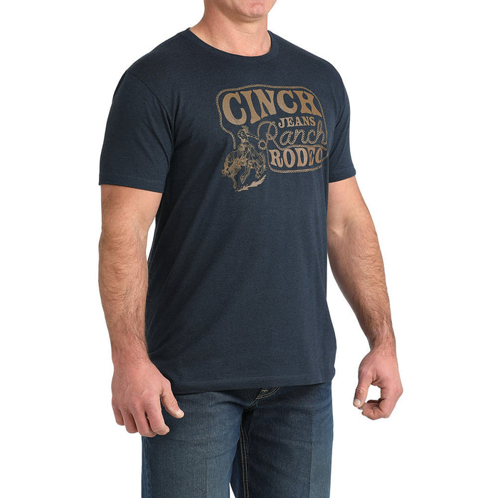 Cinch Men's Ranch Rodeo Navy Tee Shirt