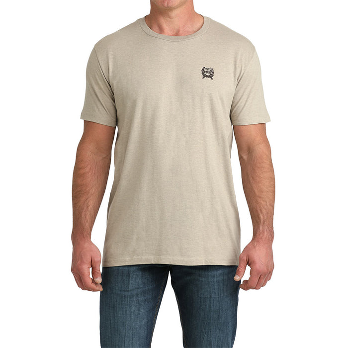 Cinch Men's Stone Authentic Western Wear Tee Shirt