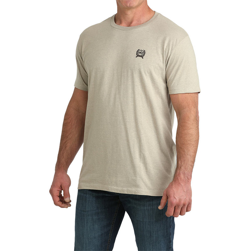 Cinch Men's Stone Authentic Western Wear Tee Shirt