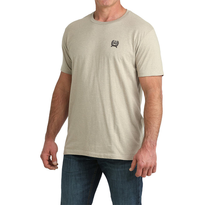 Cinch Men's Stone Authentic Western Wear Tee Shirt