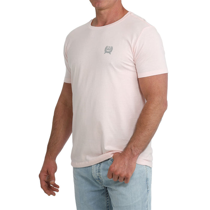 Cinch Men's Pink Lead This Life Tee Shirt
