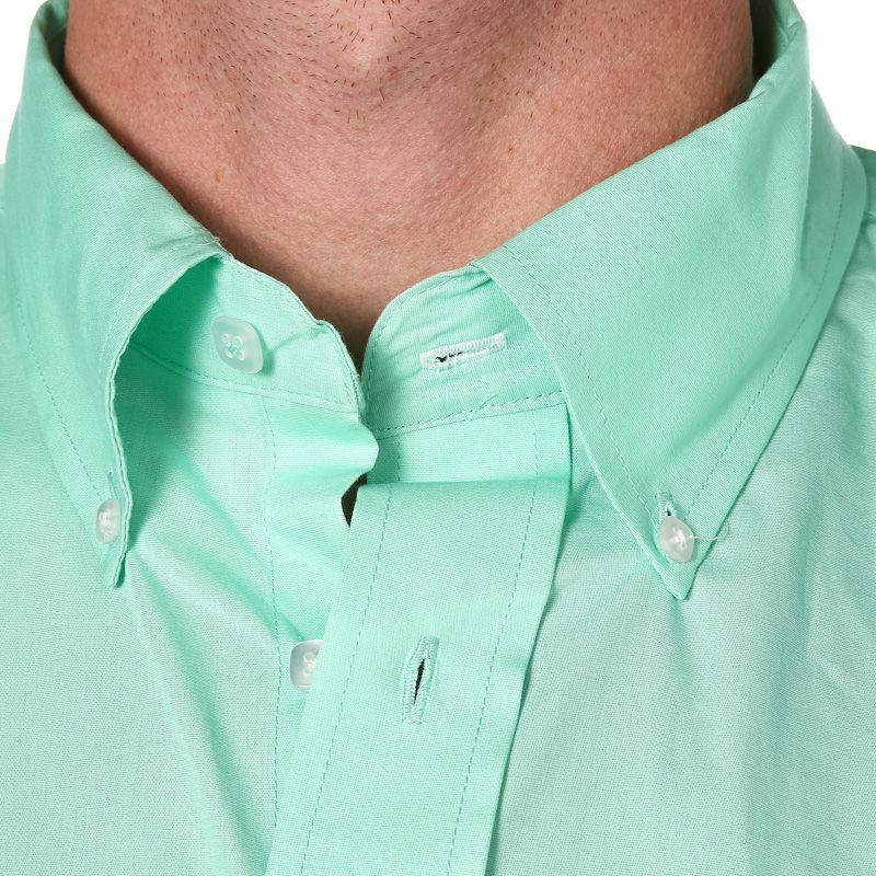 Cinch Men's Mint Pinpoint Oxford Long Sleeve Shirt
