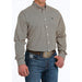 Cinch Men's Stretch Medallion Print Button Down Shirt