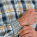 Cinch Men's Blue Plaid Button Down Shirt