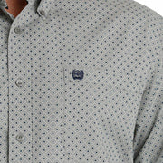 Cinch Men's Geometric Print Button Down Shirt