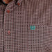 Cinch Men's Classic Fit Burgundy Button Down