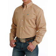 Cinch Men's Classic Fit Brown Button Down