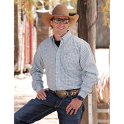 Cinch Men's Classic FIt Light Blue Button Down