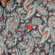Cinch Men's Multi Color Paisley Button Down Shirt