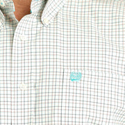Cinch Men's Cream Plaid Button Down Shirt