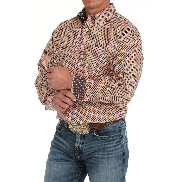 Cinch Men Coral Print Classic Shirt
