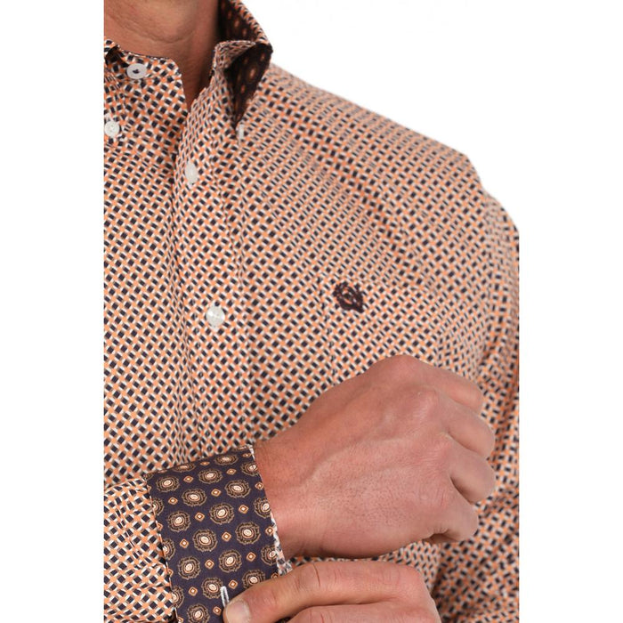 Cinch Men Coral Print Classic Shirt