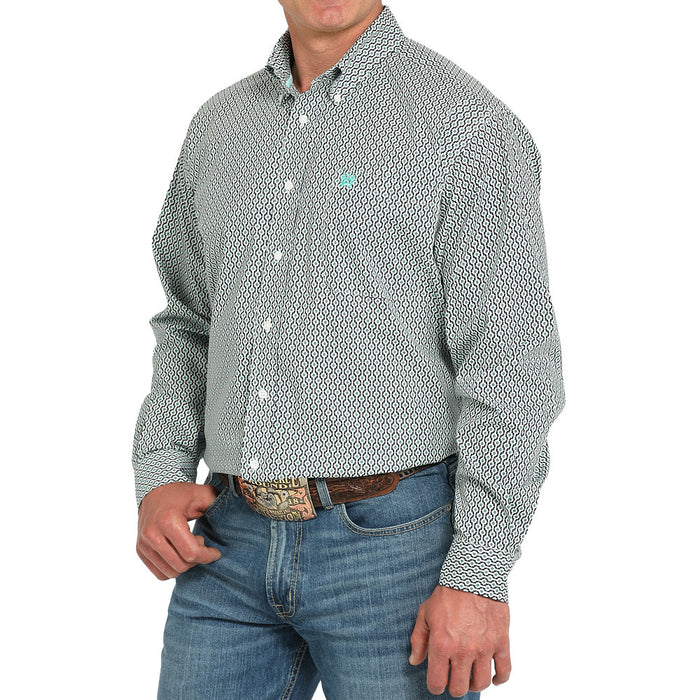 Cinch Men's Printed Long Sleeve Button Shirt