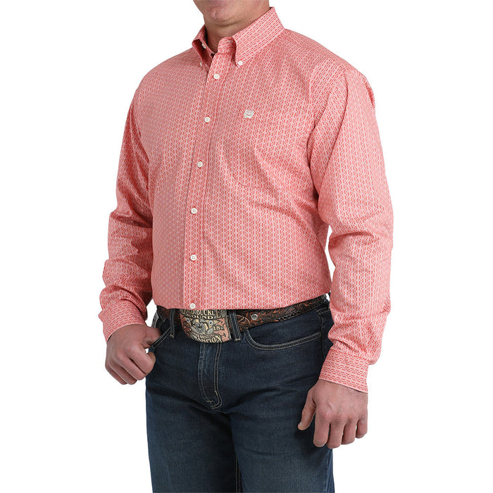 Cinch Men's Classic Fit Red Shirt