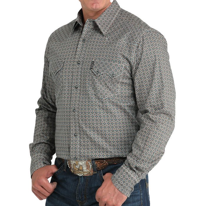 Cinch Men's Print Modern Fit Shirt