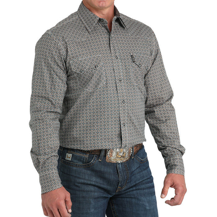 Cinch Men's Print Modern Fit Shirt