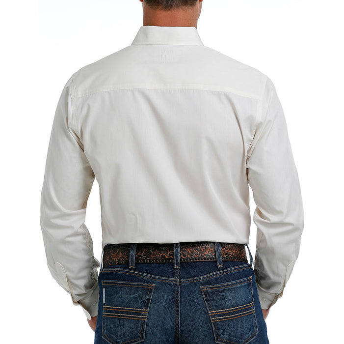 Cinch Men's Cream Modern Fit Shirt