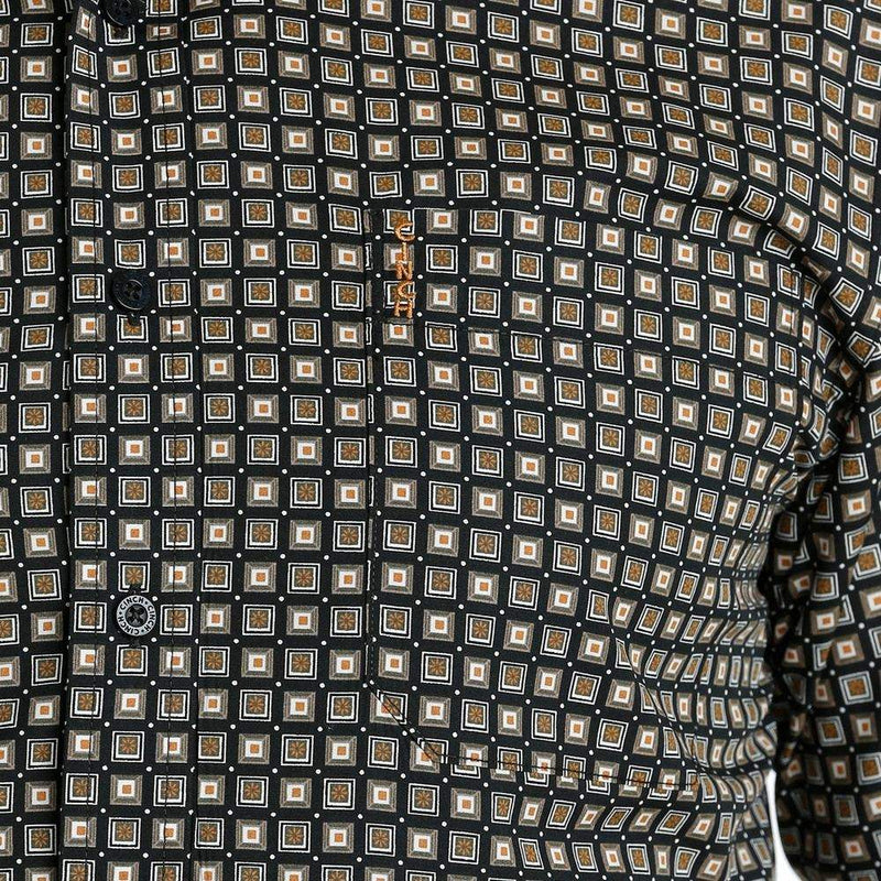 Cinch Men's Black Modern Button Down Shirt