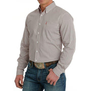 Cinch Men's Dot Print Button Down Shirt