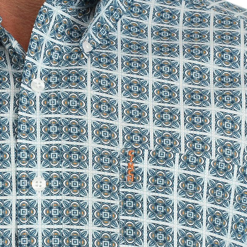 Cinch Men's Modern Fit Plaid Western Shirt