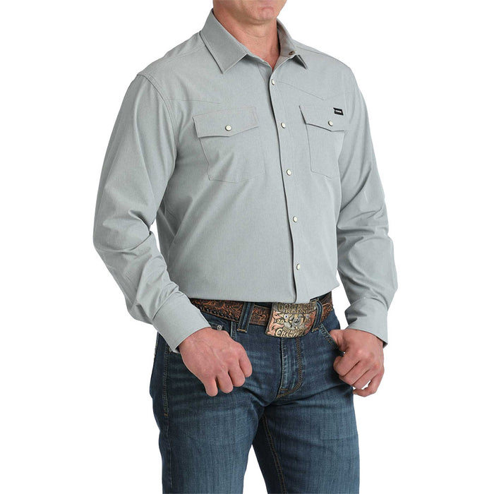 Cinch Men's Camp Grey Snap Shirt