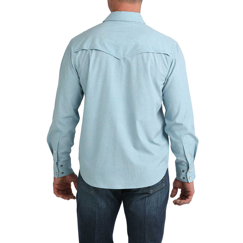 Cinch Men's Camp Light Blue Snap Shirt