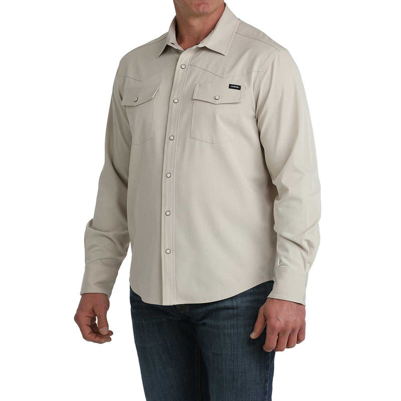Cinch Men's Camp Khaki Snap Shirt